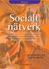 Manual. Socialt nätverk. Kartläggning av kommunikationen mellan individer med komplexa kommunikativa behov och deras kommunikationspartners