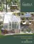 Växthus och dubbelglasade orangerier för nordiska trädgårdar