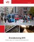 Årsredovisning 2015 Statens väg- och transportforskningsinstitut