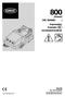(Diesel) (SN/ ) Sopmaskin Svenska SE Användarhandbok Rev. 09 ( ) *330158*