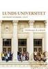 LOGOPEDUTBILDNINGEN VID LUNDS UNIVERSITET Studentguide
