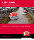 LELY JUNO. Automatisk foderfösare. 24/7 friskt foder med mindre arbete.  innovators in agriculture