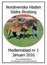 Nordsvenska Hästen Södra Älvsborg