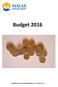 Budget Godkänd av kommunfullmäktige