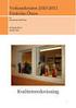 Kvalitetsredovisning 2011/2012 för förskolan Gläntan