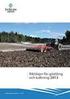 Kväveintensitet i korn avkastning och kväveupptag. Nitrogen intensity in barley yields and N off-take. Lennart Mattsson