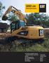 320D LRR. Hydraulgrävmaskin. Cat C6.4 Motor med ACERT Teknologi Nettoeffekt (ISO 9249) vid 1800 varv/min