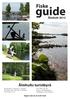 guide Fiske Älmhults turistbyrå Älmhult 2012 Öppet: mån-fre, kl