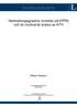 EXAMENSARBETE. Nedmalningsgradens inverkan på KPRS och en multivariat analys av ATH. Mikael Olofsson. Civilingenjörsexamen Kemiteknik