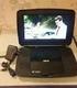 Portable DVD player PET1030. Bruksanvisning