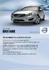 Quick guide. Web Edition VÄLKOMMEN TILL DIN NYA VOLVO! VOLVO V60