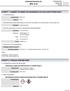 SÄKERHETSDATABLAD BPS 7319 AVSNITT 1. NAMNET PÅ ÄMNET/BLANDNINGEN OCH BOLAGET/FÖRETAGET