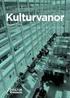 KULTURBAROMETERN 2002 KULTUREN I SIFFROR 2003:1