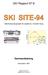 SKI Rapport 97:6. Sammanfattning. Säkerhetsanalysprojekt för djupförvar i kristallint berg. December 1997 ISSN ISRN SKI-R--97/6--SE