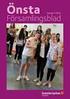 ÖNSTA FÖRSAMLINGSBLAD