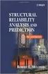 Reliability analysis in engineering applications