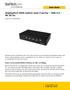 DisplayPort KVM-switch med 4 portar - USB 3.0-4K 30 Hz