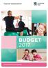 Angereds stadsdelsnämnd BUDGET