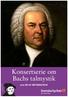Konsertserie om Bachs talmystik
