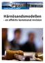 HÄRNÖSANDS KOMMUN. Härnösandsmodellen. en effektiv kommunal revision