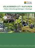 VÄLKOMMEN UT I NATUREN. Natur- & kulturguidningar i Haninge