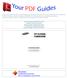 Din manual SAMSUNG PS-42V6S