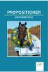 PROPOSITIONER OKTOBER 2014