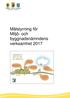 Målstyrning för Miljö- och byggnadsnämndens verksamhet 2017