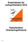 Årsberättelse för verksamhetsåret 2016 Västerbottens Orienteringsförbund