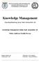 Knowledge Management