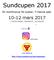 Sundcupen En inomhuscup för pojkar, 7-manna spel mars 2017 i Nordichallen, Gärdehov, Sundsvall.