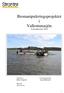 Biomanipuleringsprojektet i Vallentunasjön Verksamhetsåret 2010