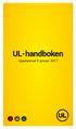 UL-handboken Uppdaterad 9 januari