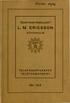 //C14S+ **> */** TELEFONAKTIEBOLAGET L M. ERICSSON STOCKHOLM . -, TELEFONAPPARATER TELEFONMATERIEL. No. 122