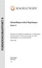FORSKNINGSRAPPORT 8 Behandlingsresultat Magelungen