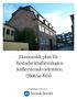 Ekonomisk plan för Bostadsrättsföreningen Kullerstenskvadranten ( )