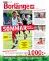 Borlänge 1000:- med ut! sommarkortet. Träna hur mycket du vill under juni, juli och augusti för mitt sommartips. i Börje