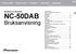 NC-50DAB. Bruksanvisning NETWORK CD RECEIVER. > Innan du börjar > Delarnas namn > Installation > Initial Setup > Uppspelning
