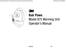 3 Bair Paws Model 875 Warming Unit Operator s Manual