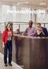 Helsingfors stad. Personalrapport.  Personalrapport 2015