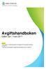 Avgiftshandboken Gäller från 1 mars 2017