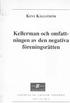 KENT KÄLLSTRÖM. av den negativa. rörenings rä tten 7-- JVRIDIS~JI)SKRIFT SÄRTRYCK UR JURIDISK TIDSKRIFT I -, NR 4