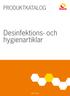 Desinfektions- och hygienartiklar