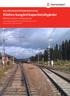 Kilafors bangård kapacitetsåtgärder