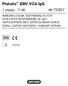 Platelia EBV-VCA IgG. 1 platta
