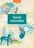 VINNOVA INfOrmAtION VI 2015:04. social innovation