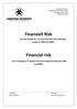 Finansiell Risk. Financial risk
