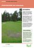 CTRF. ÅTERETABLERING efter vinterskador. Introduktion. Sammanfattning HANDBOOK TURF GRASS WINTER SURVIVAL