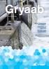 Gryaab. gryaab.se / Årsredovisning. Vd-ord Samarbete allt viktigare Välkommen på öppet hus Så renar vi ditt avloppsvatten