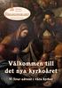 Välkommen till det nya kyrkoåret